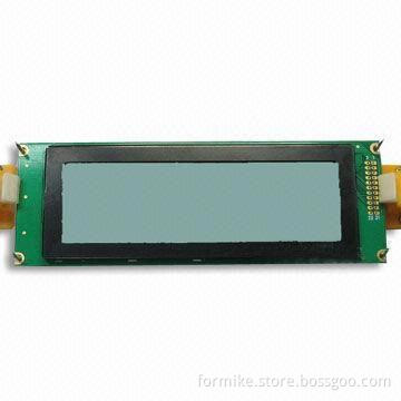 Graphic LCD Module with 240 x 64 Resolution and 180 x 65 x 13.5mm Outline Dimensions